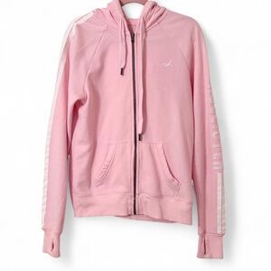 Y2K Vintage Hollister Baby Link Zip Up Hoodie Sweatshirt 2000s M